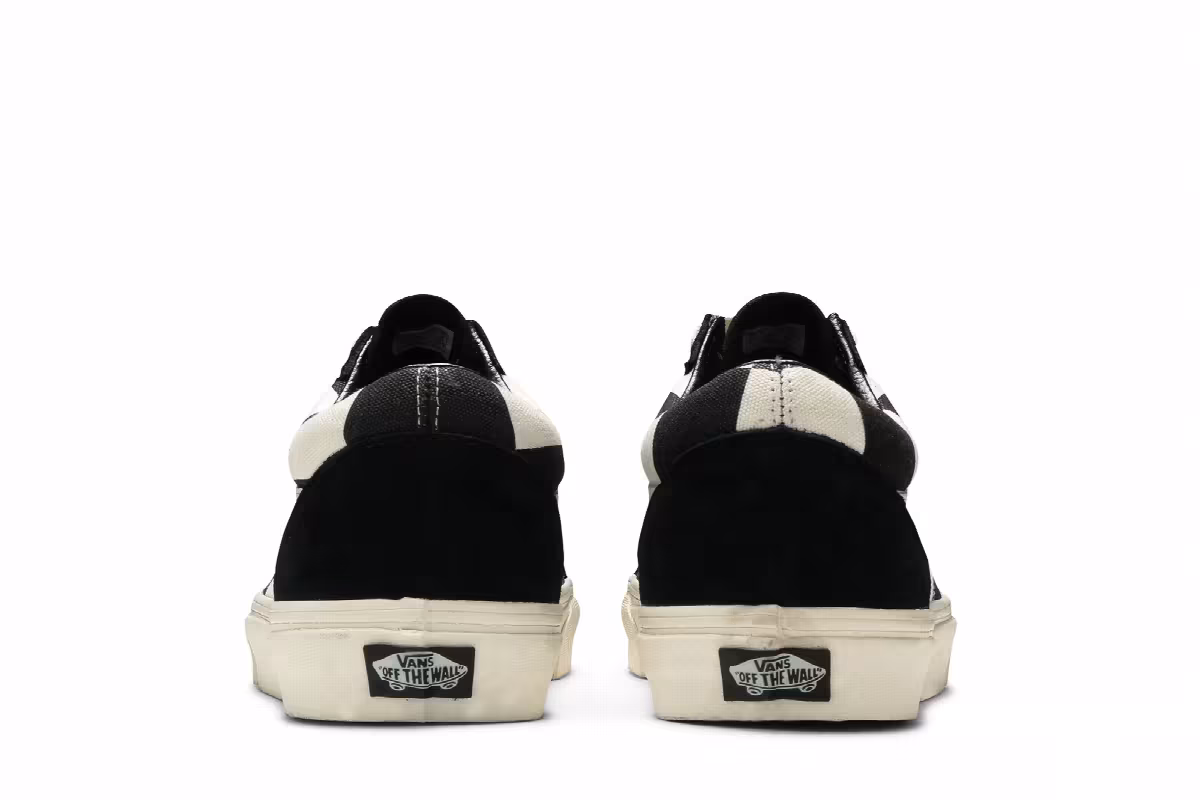 Vans Old Skool Oversize Checkerboard - Black White, view 7