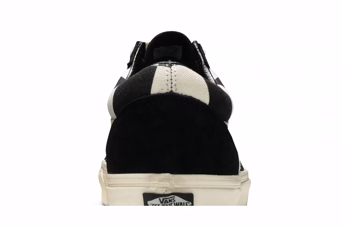 Vans Old Skool Oversize Checkerboard - Black White, view 8