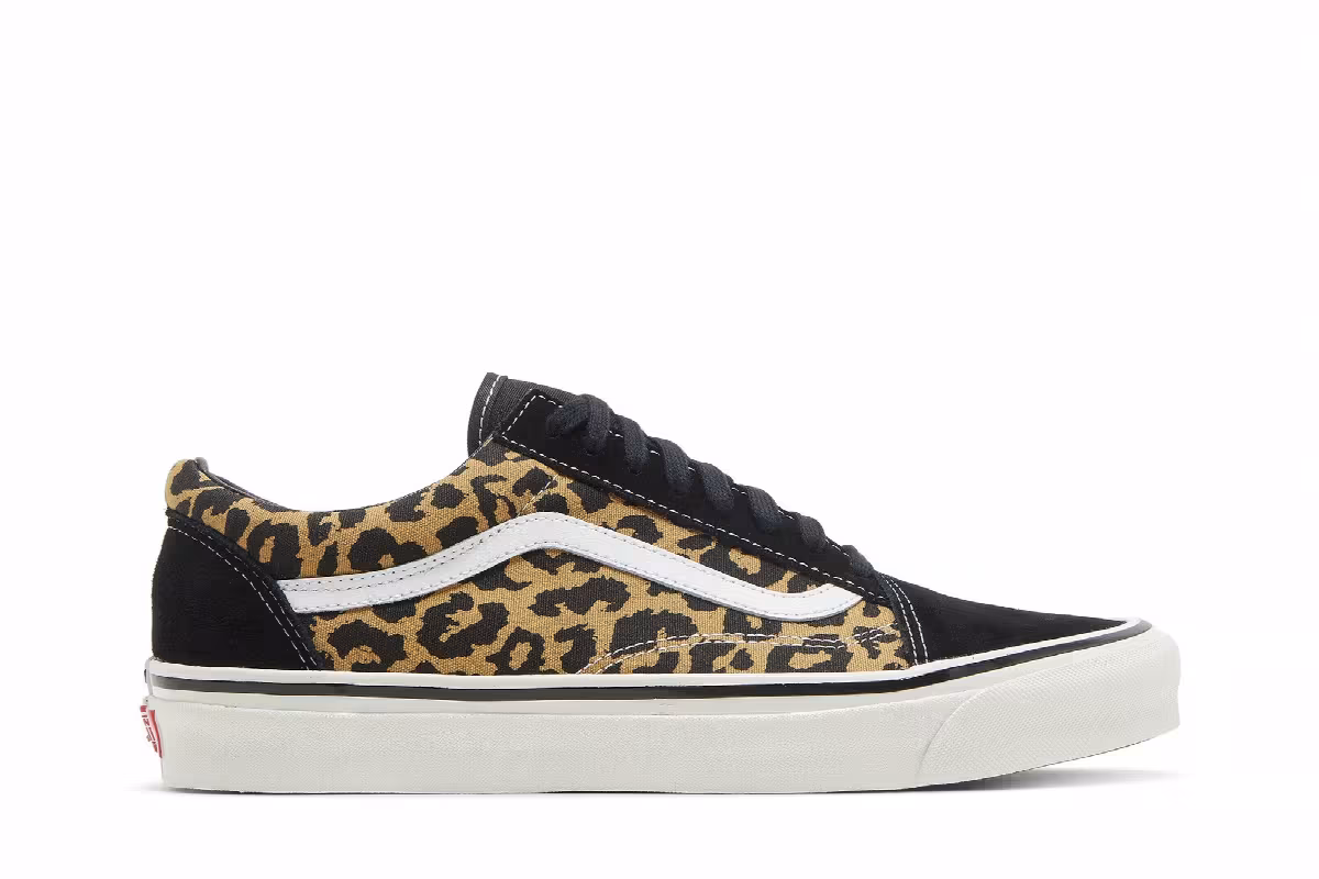 Vans Old Skool 36 DX Anaheim Factory - Leopard, view 2