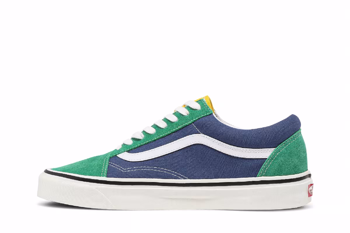 Vans Old Skool 36 DX Emerald Navy, view 4