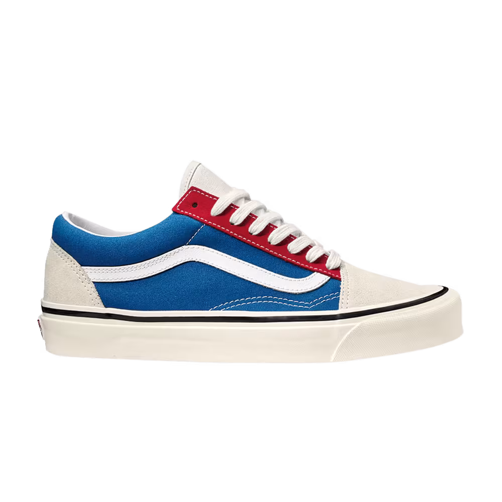 Vans Old Skool 36 DX White Blue Red