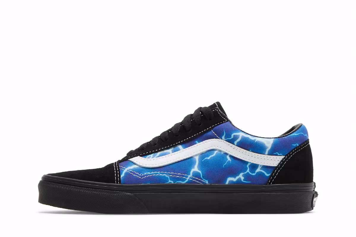Vans Old Skool Lightning - Blue, view 4