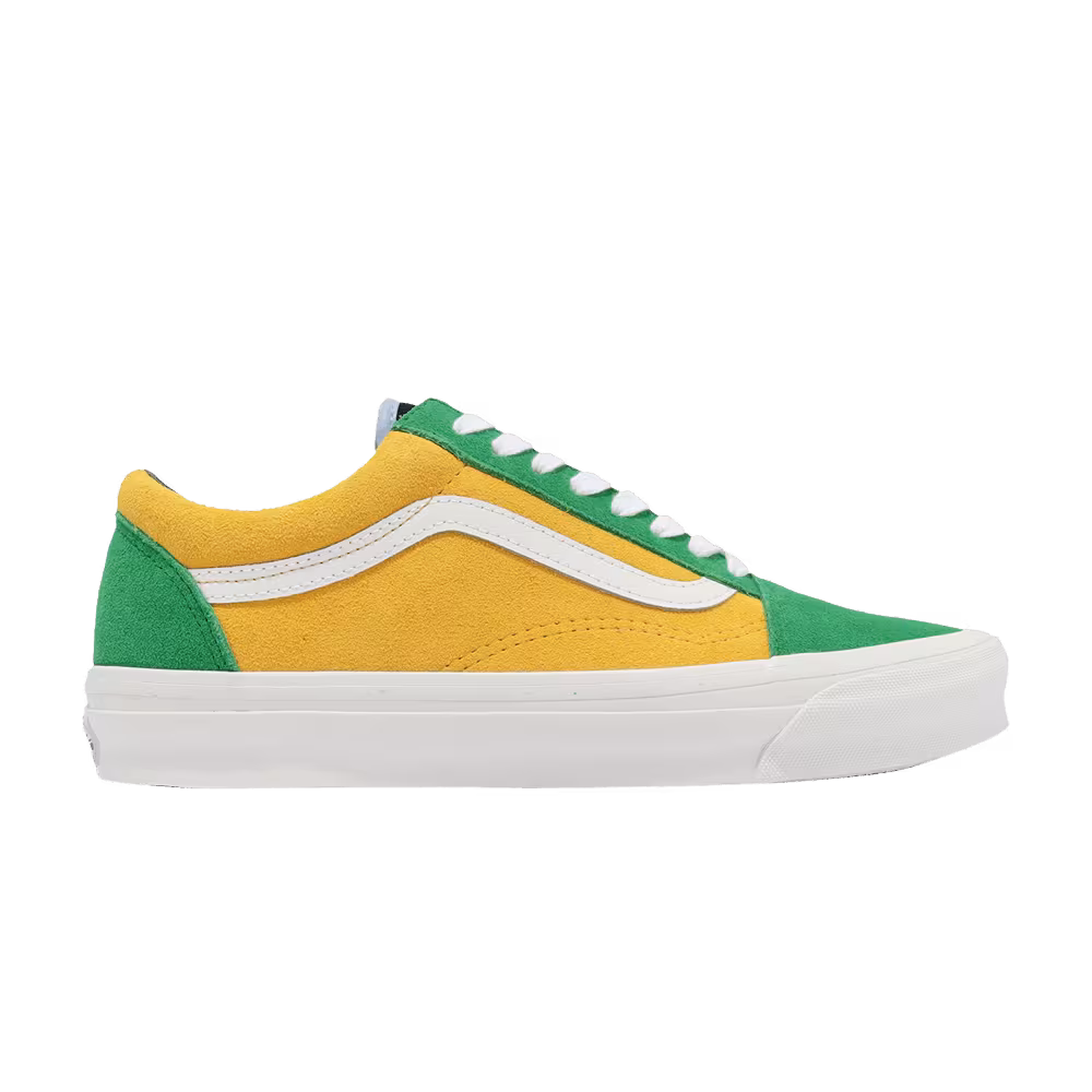 Vans OG Old Skool LX Off The Wall - Green Yellow