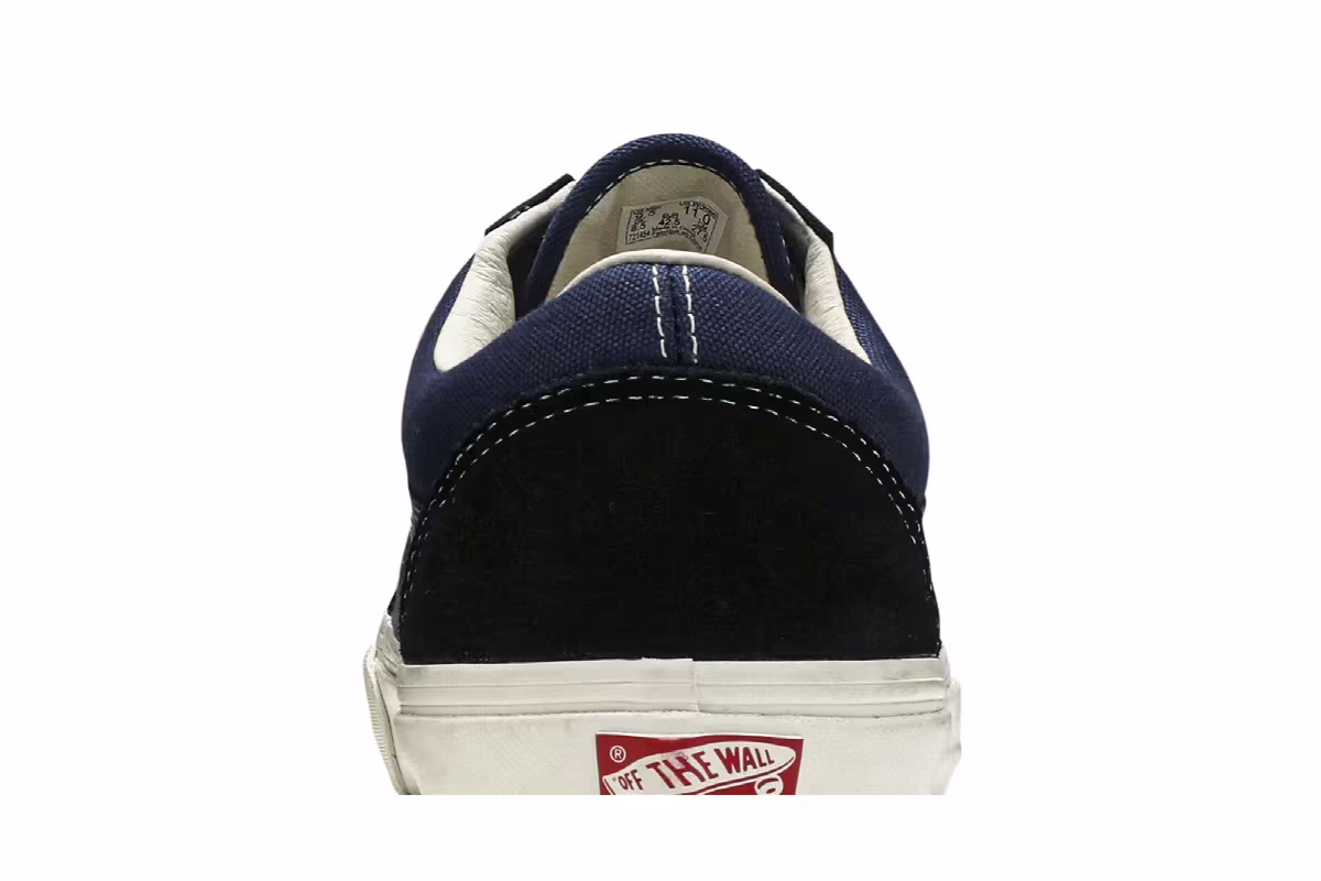 Vans OG Old Skool LX Black Insignia Blue, view 8