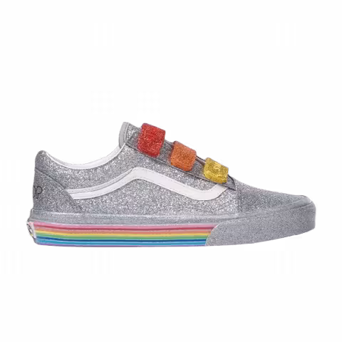 Flour Shop x Vans Old Skool V 'Silver Rainbow'