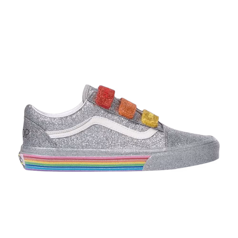 Flour Shop x Vans Old Skool V Silver Rainbow