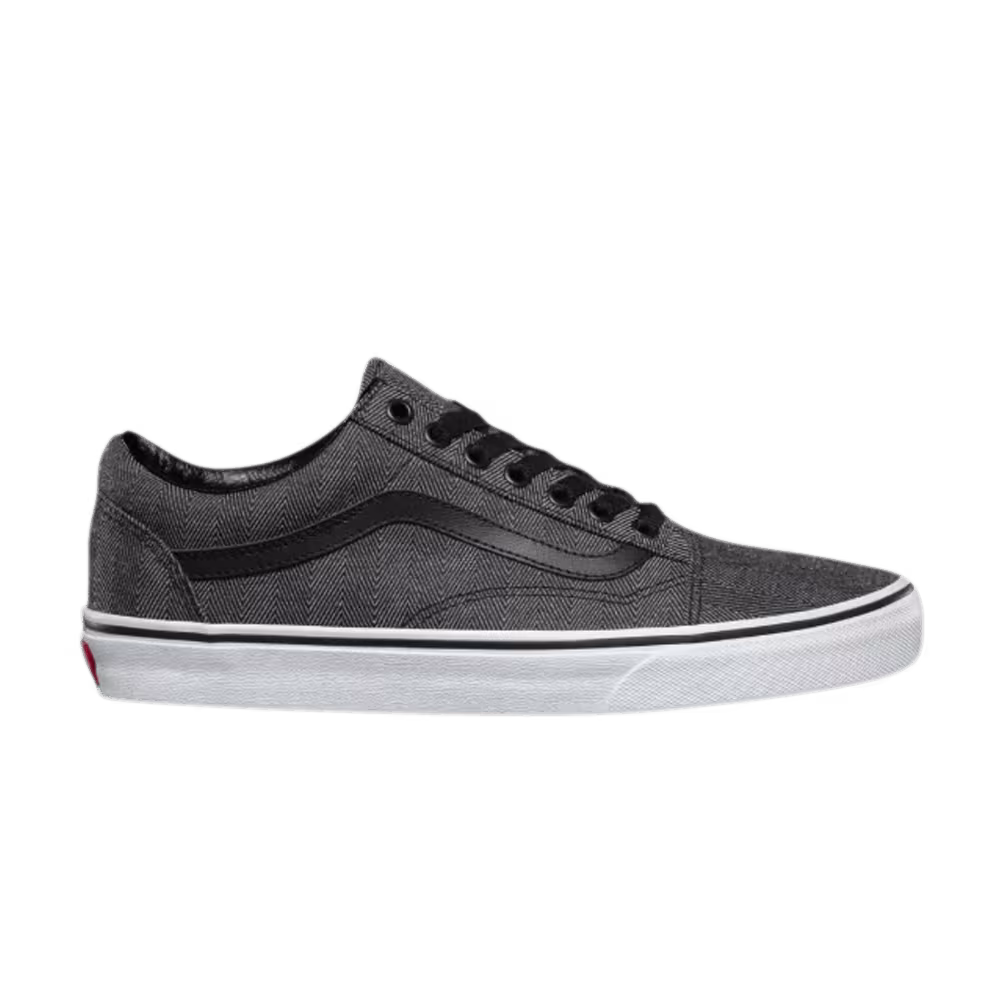 Vans Old Skool Oversized Herringbone - Black