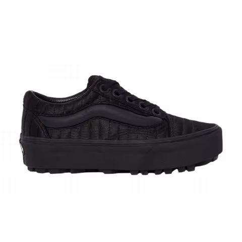 Opening Ceremony x Vans Old Skool Lug Platform 'Satin Quilting - Black'