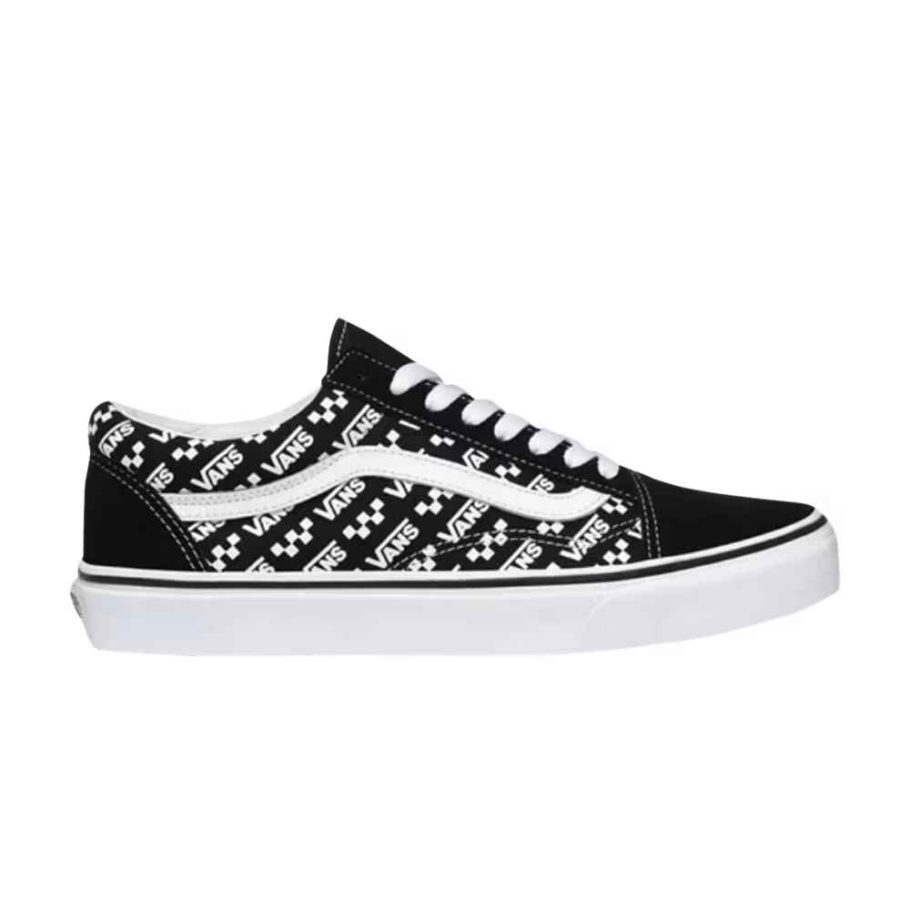 Vans Old Skool Logo Repeat - Black