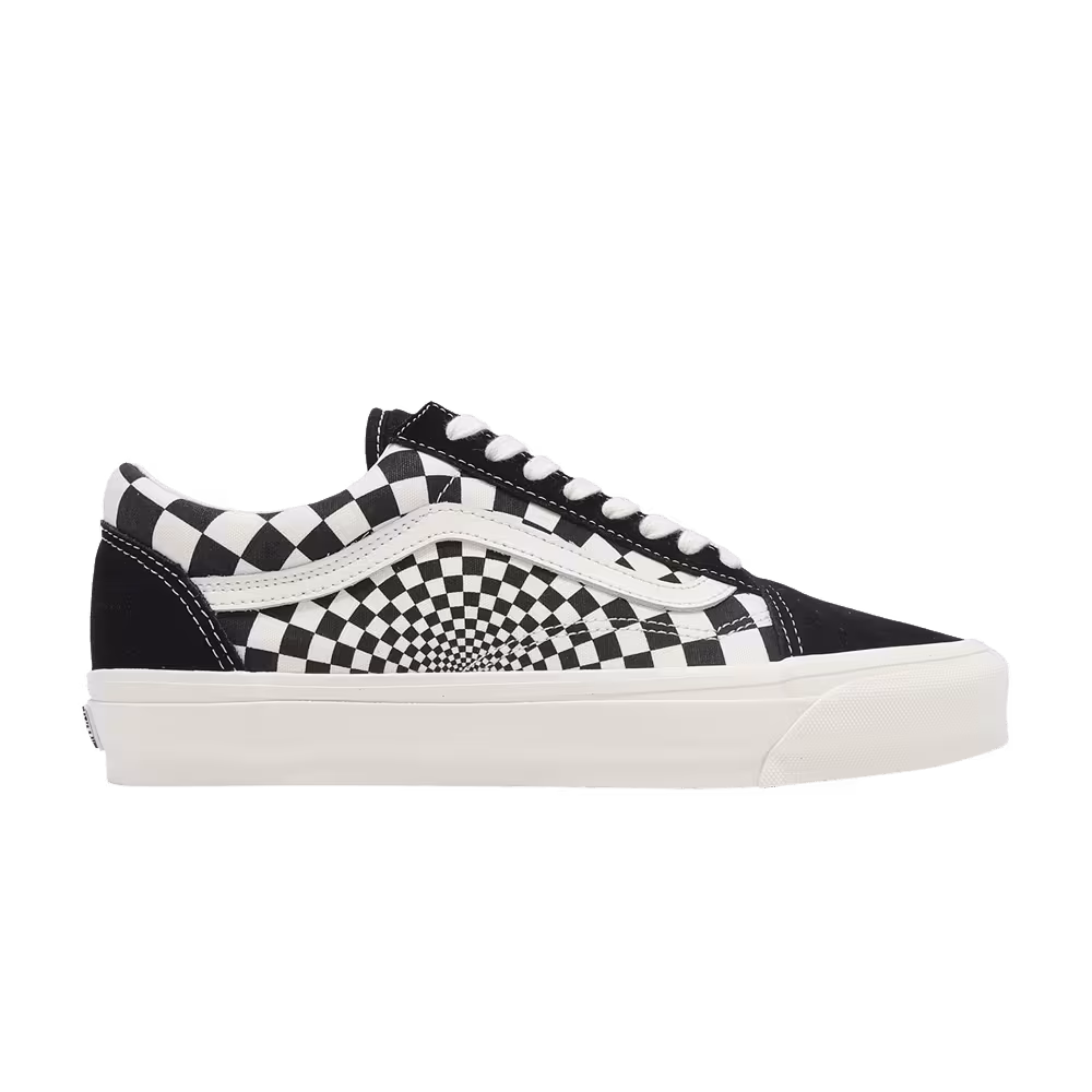 Vans Old Skool Radial Checkerboard - Black Marshmallow