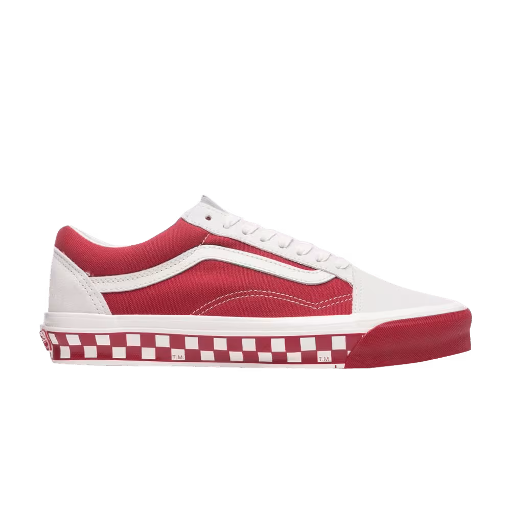 Vans OG Old Skool LX Bumper Cars - Marshmallow Cardinal
