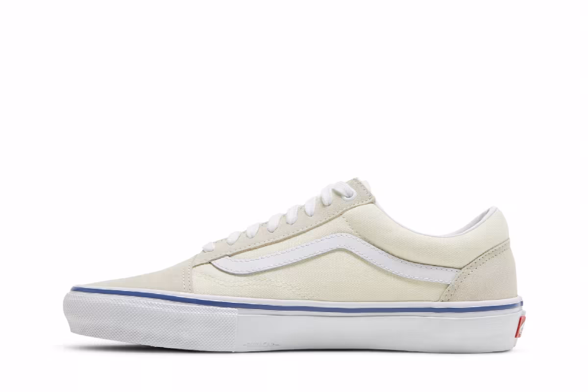 Vans Skate Old Skool Checkerboard - Off White, view 4