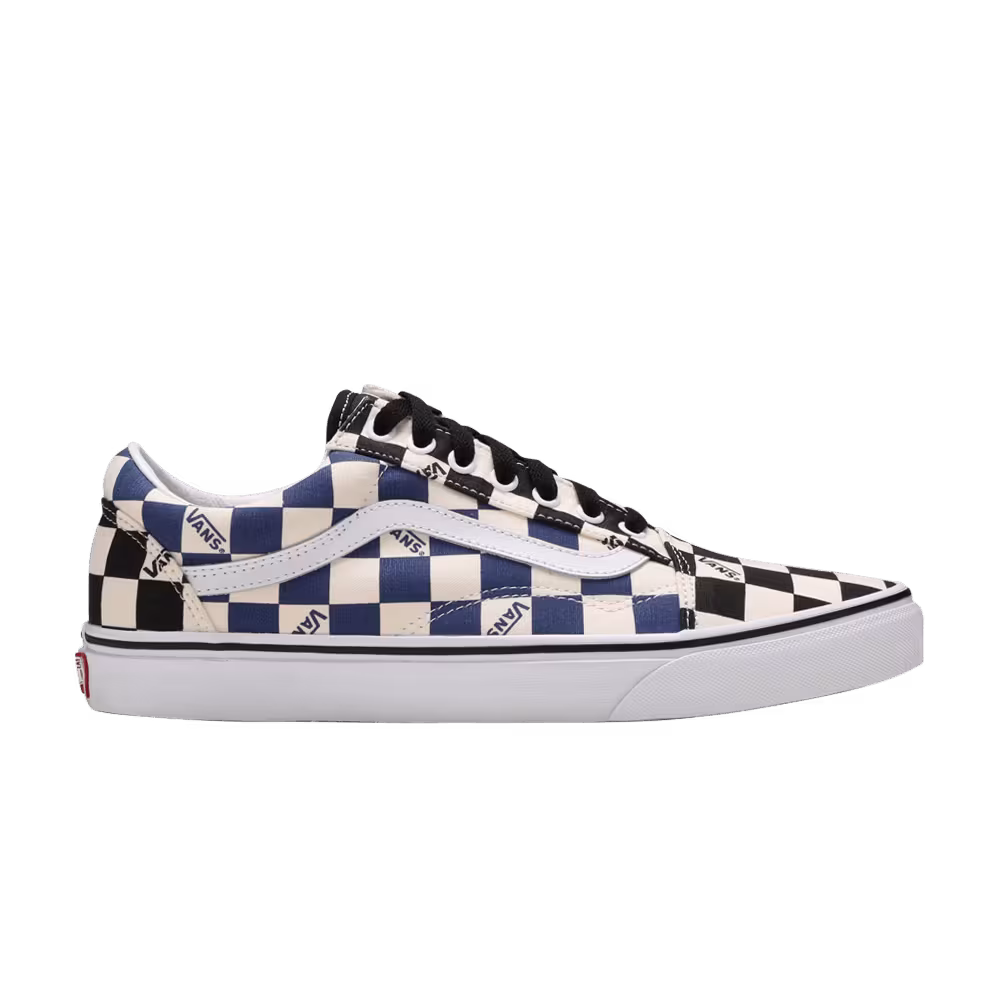 Vans Old Skool Big Check Black Navy