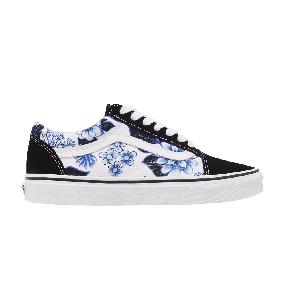 Vans Old Skool Floral Blue
