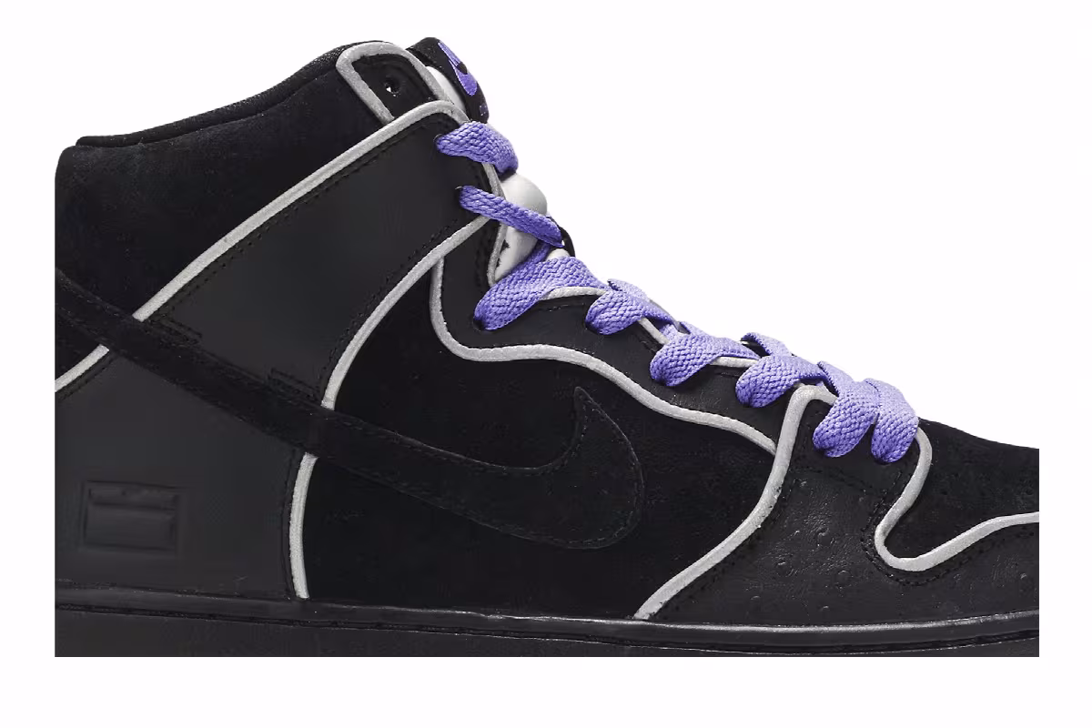 Nike SB Dunk High Purple Box, view 3