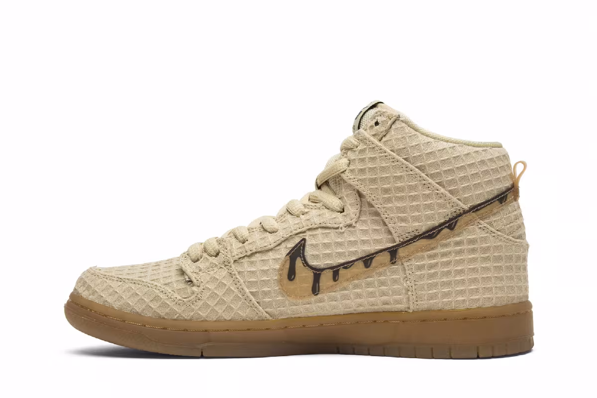 Nike SB Dunk High Premium Hemp Waffle, view 4