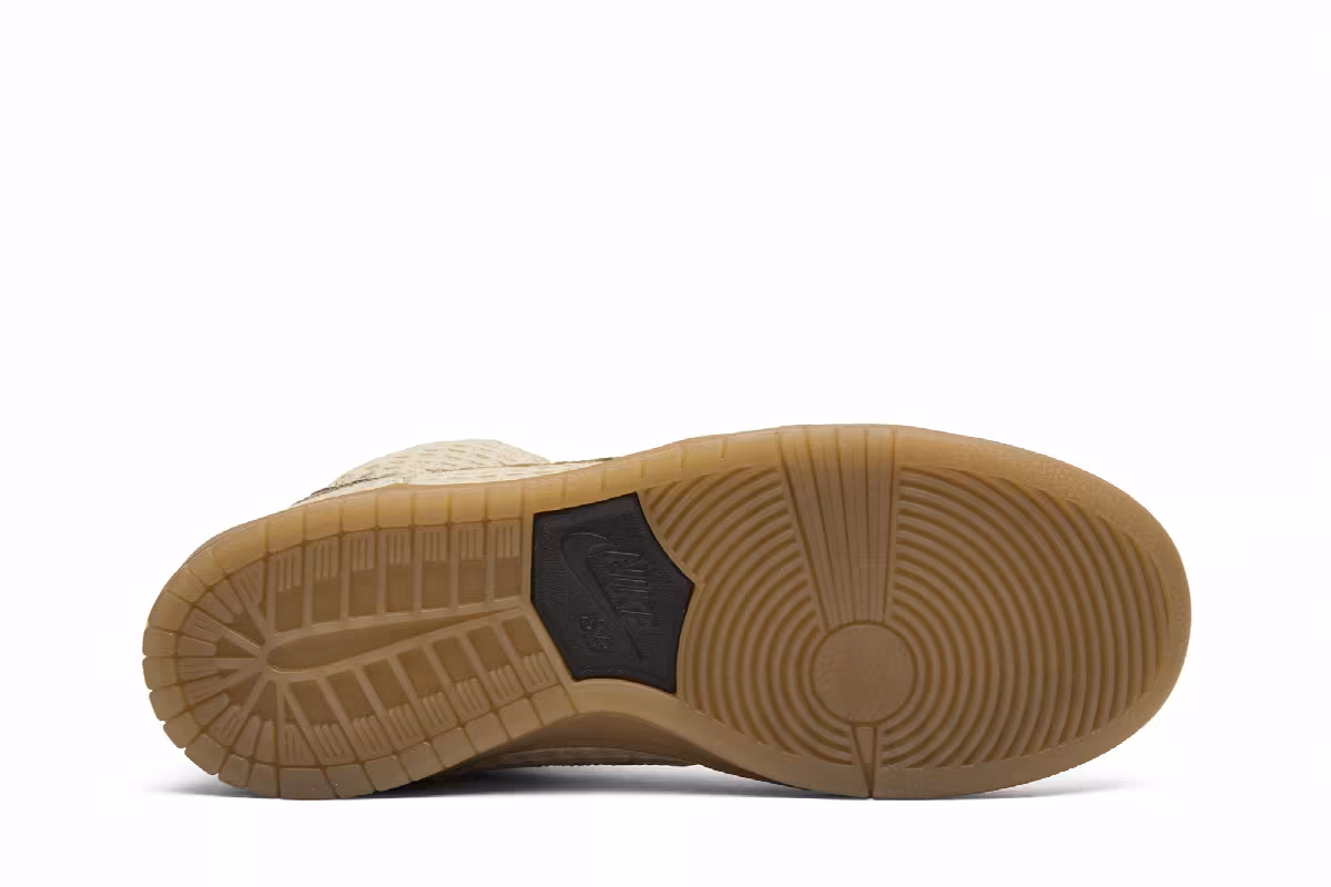 Nike SB Dunk High Premium Hemp Waffle, view 5