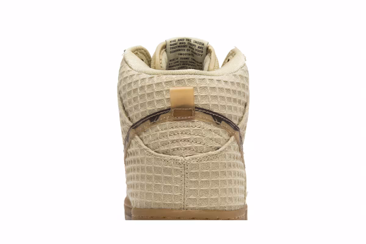 Nike SB Dunk High Premium Hemp Waffle, view 8