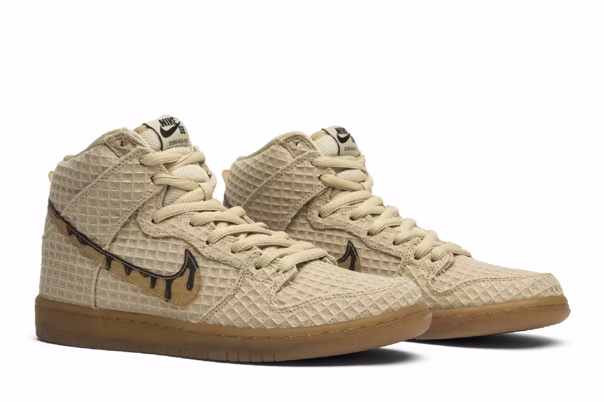 Nike SB Dunk High Premium Hemp Waffle, view 9