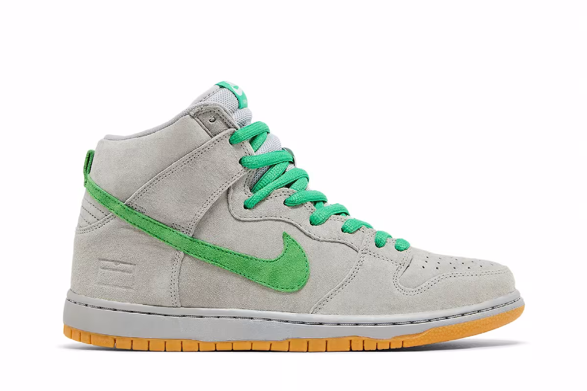 Nike SB Dunk High Silver Box, view 2
