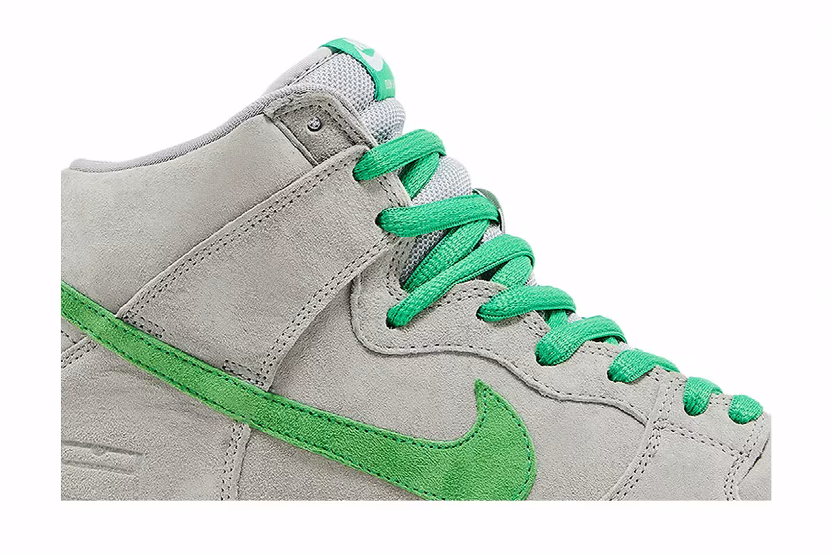 Nike SB Dunk High Silver Box, view 3