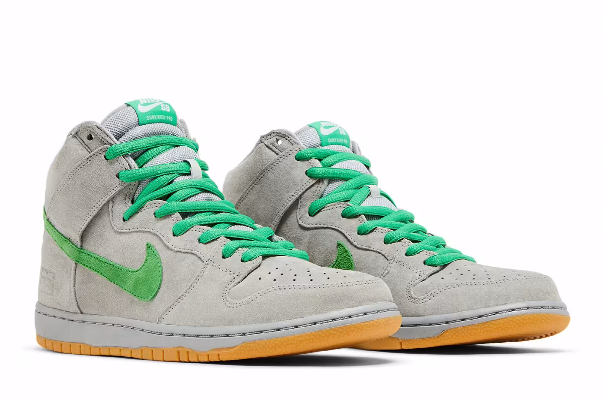 Nike SB Dunk High Silver Box, view 9