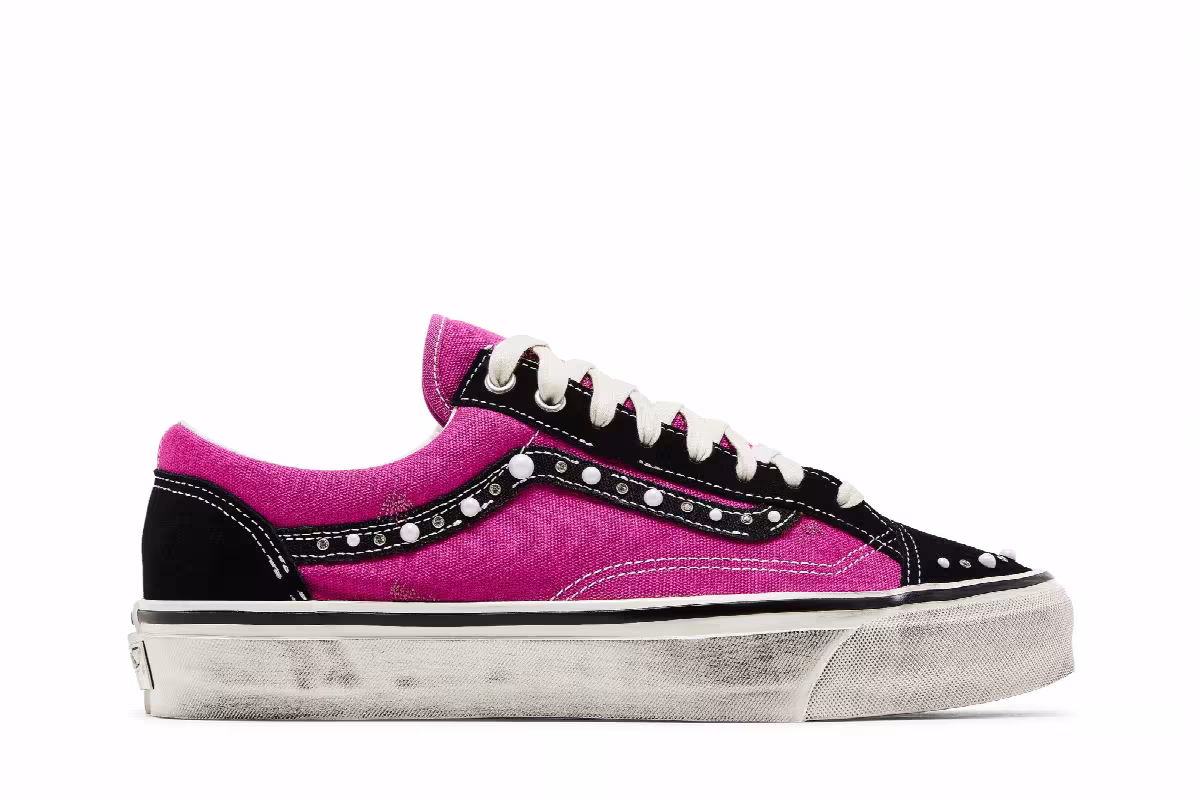 Vans Old Skool 36 LX Pearlized Pack - Fuchsia Red, view 2