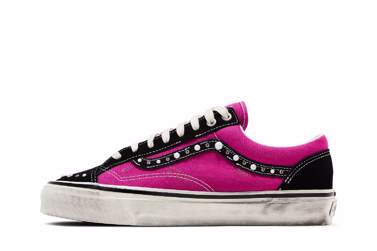 Vans Old Skool 36 LX Pearlized Pack - Fuchsia Red, view 4
