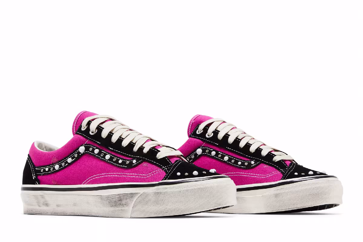 Vans Old Skool 36 LX Pearlized Pack - Fuchsia Red, view 9