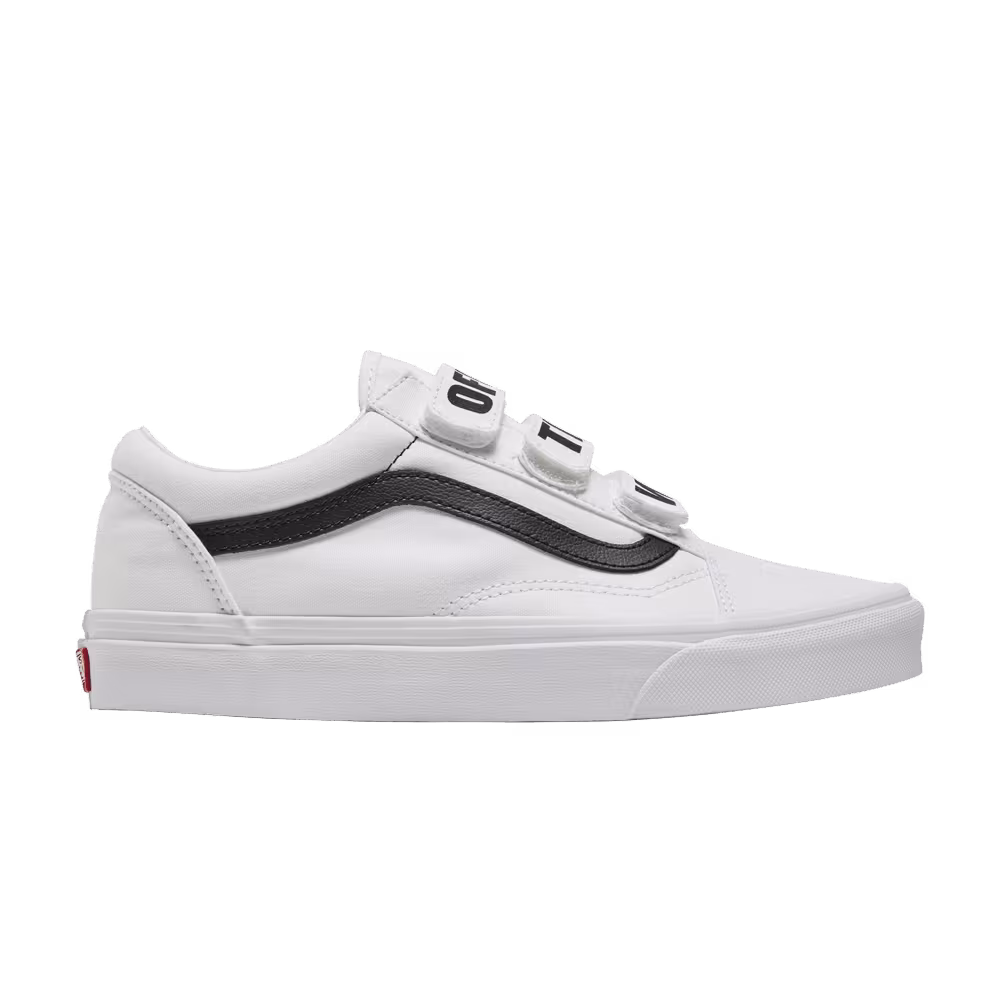 Vans Old Skool V Off The Wall - White