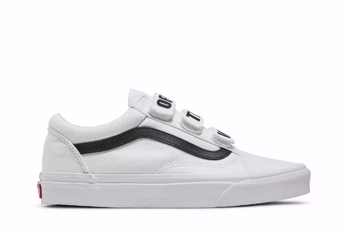 Vans Old Skool V Off The Wall - White, view 2