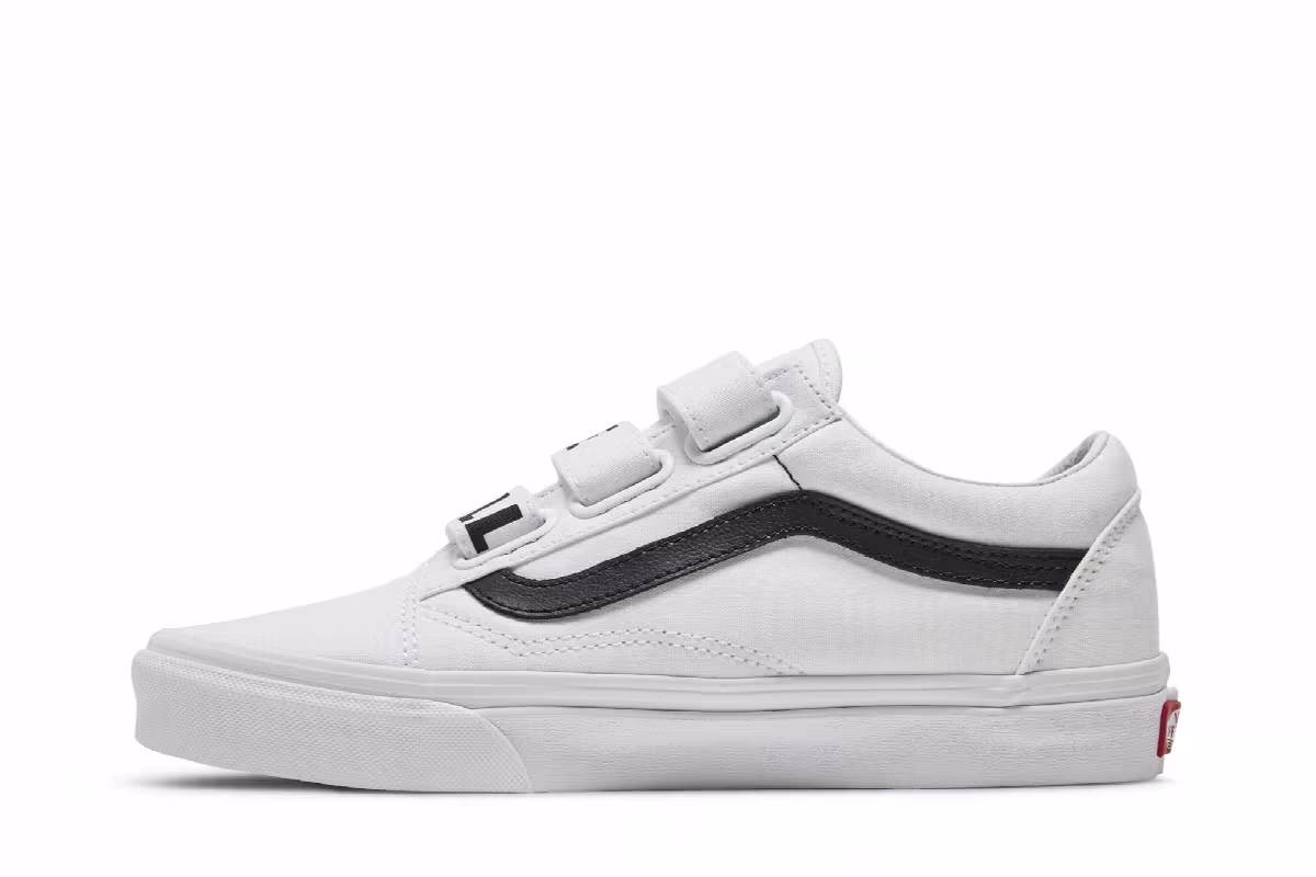 Vans Old Skool V Off The Wall - White, view 4