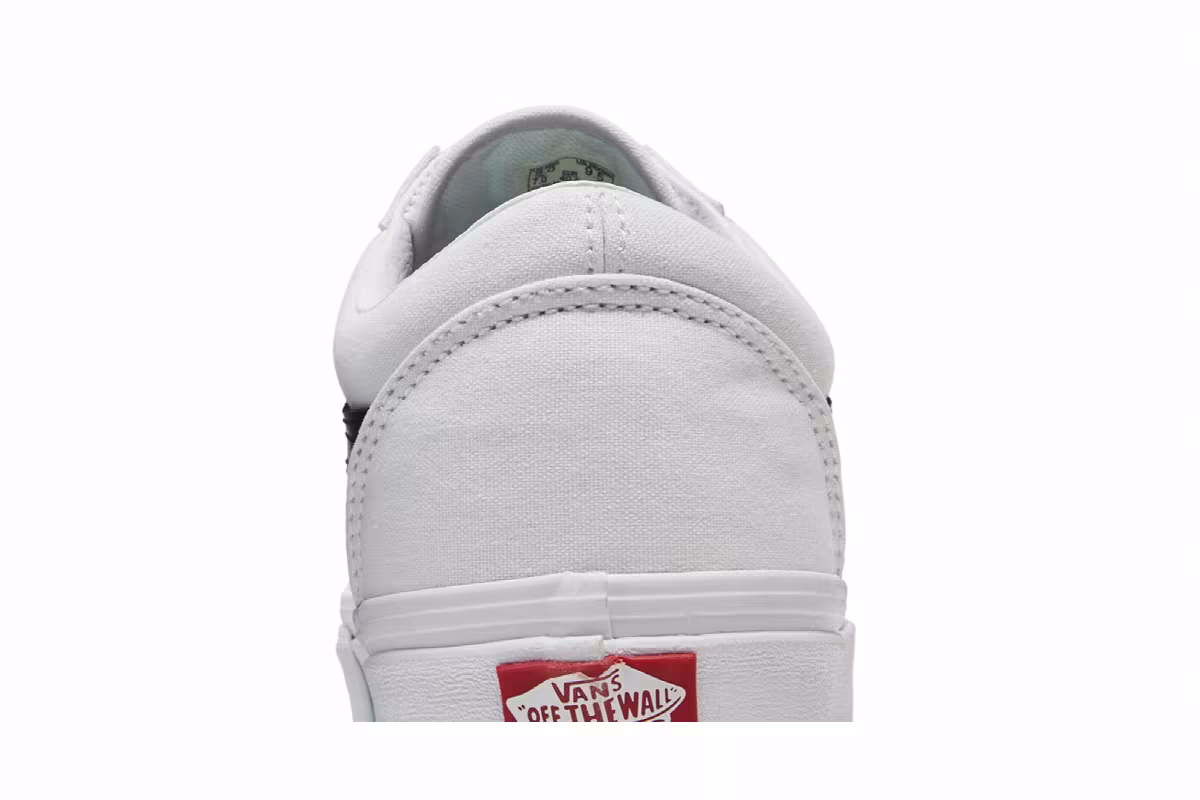 Vans Old Skool V Off The Wall - White, view 8