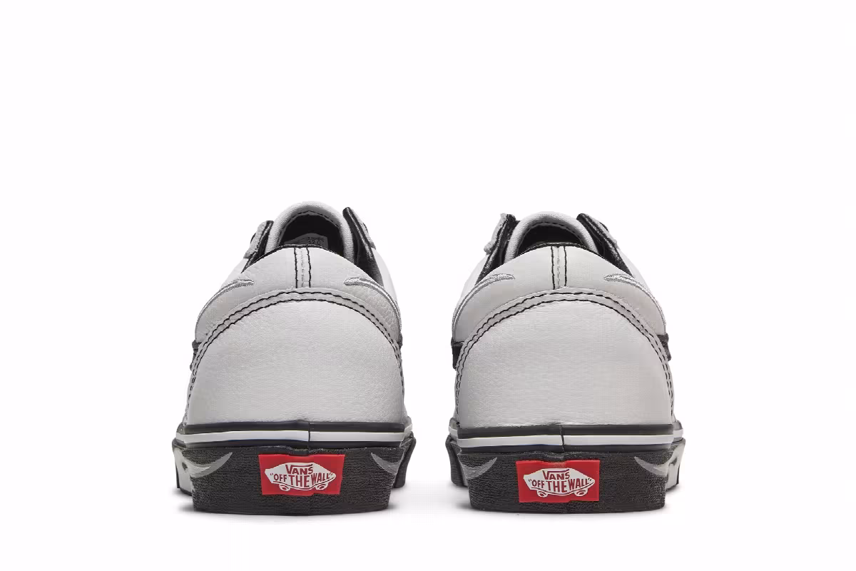 A$ap Rocky x Vans Old Skool Worldwide Pack - White Flames, view 7