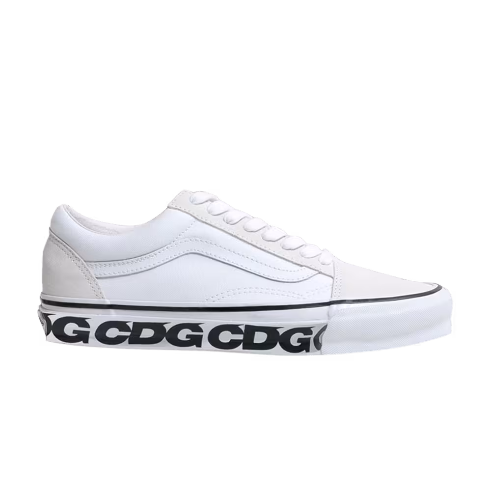 Comme des Garçons x Vans OG Old Skool LX Sidewall - White