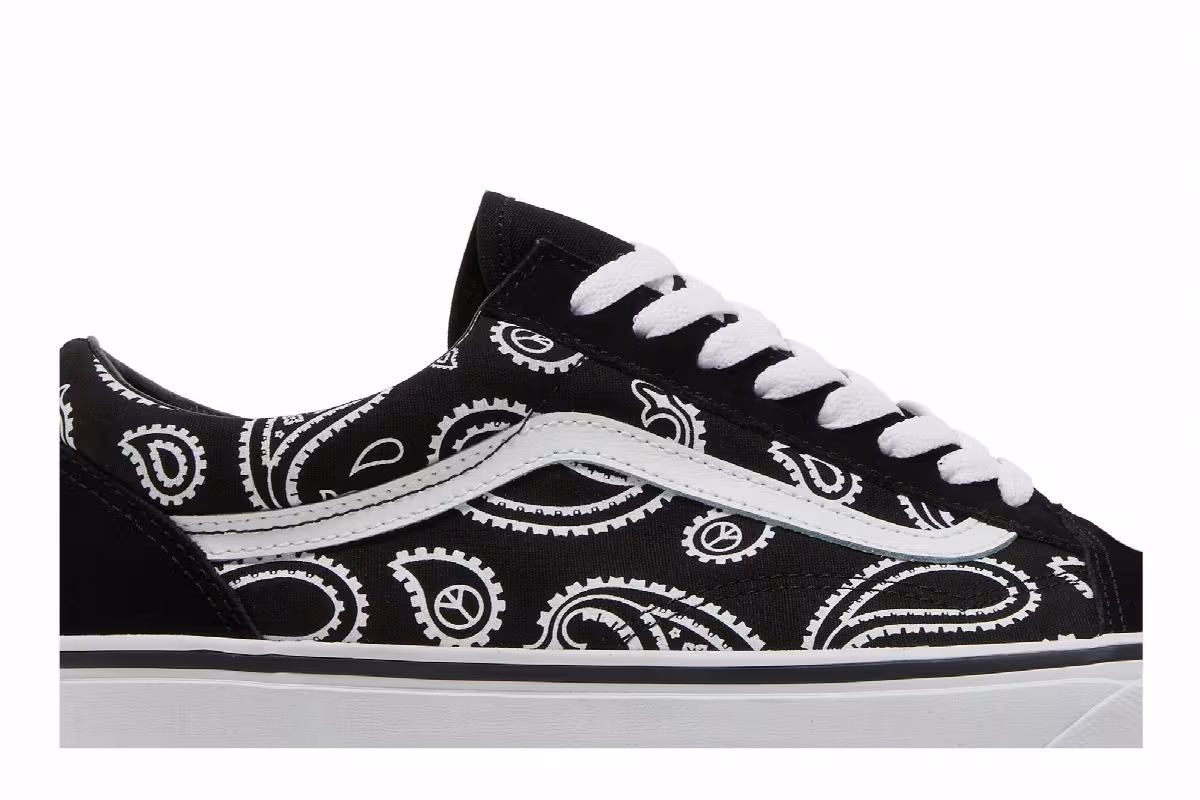 Vans Old Skool Peace Paisley - Black, view 3