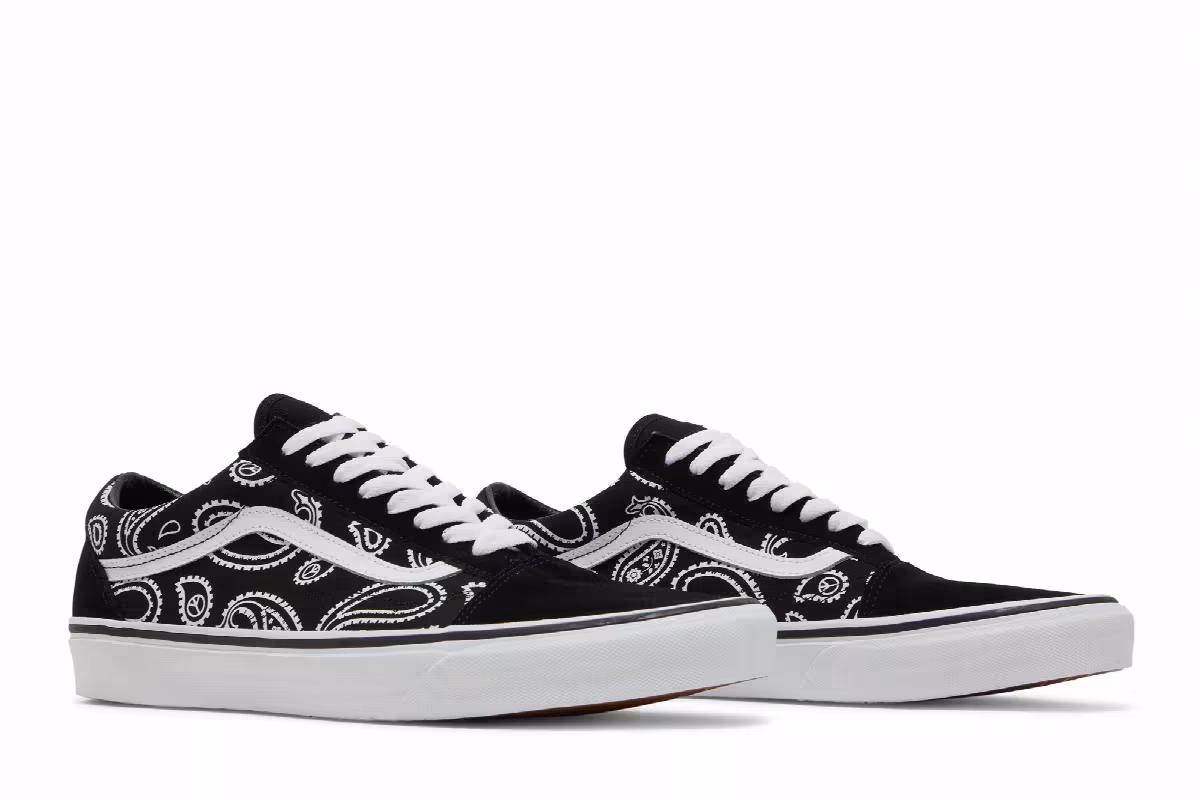Vans Old Skool Peace Paisley - Black, view 9