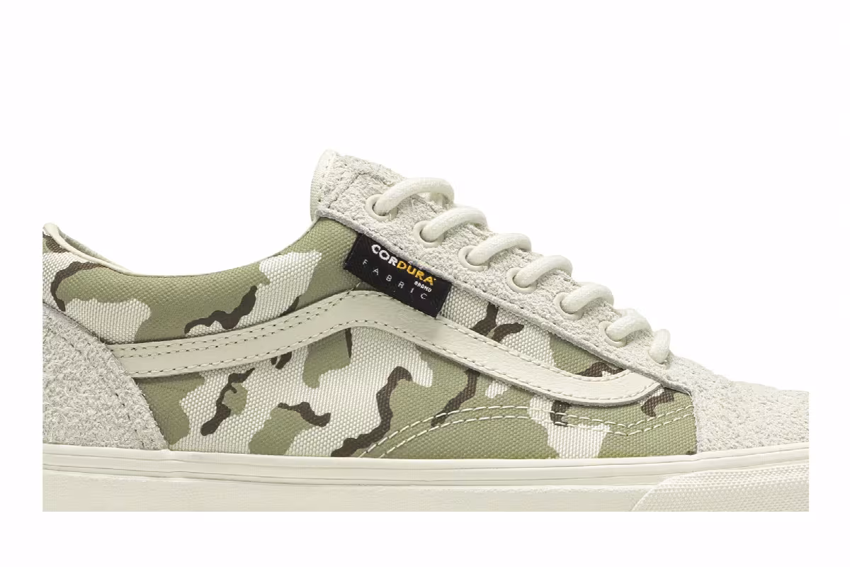 Vans Old Skool Cordura White Asparagus Camo, view 3