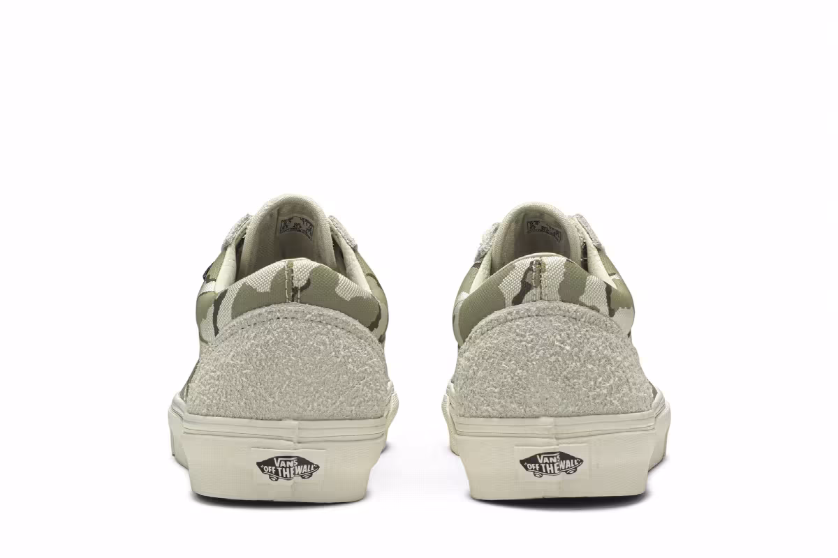 Vans Old Skool Cordura White Asparagus Camo, view 7