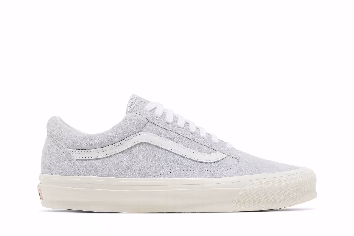 Vans OG Old Skool LX Pig Suede - Grey Dawn, view 2