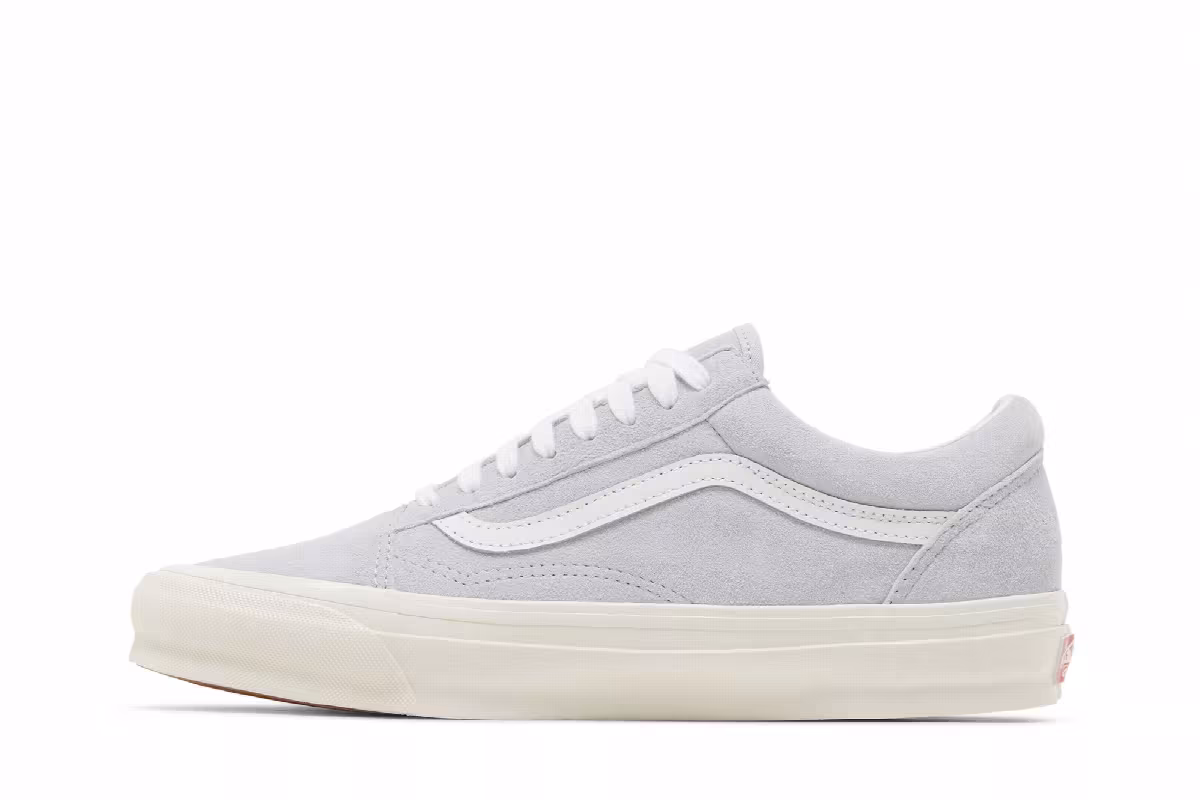 Vans OG Old Skool LX Pig Suede - Grey Dawn, view 4