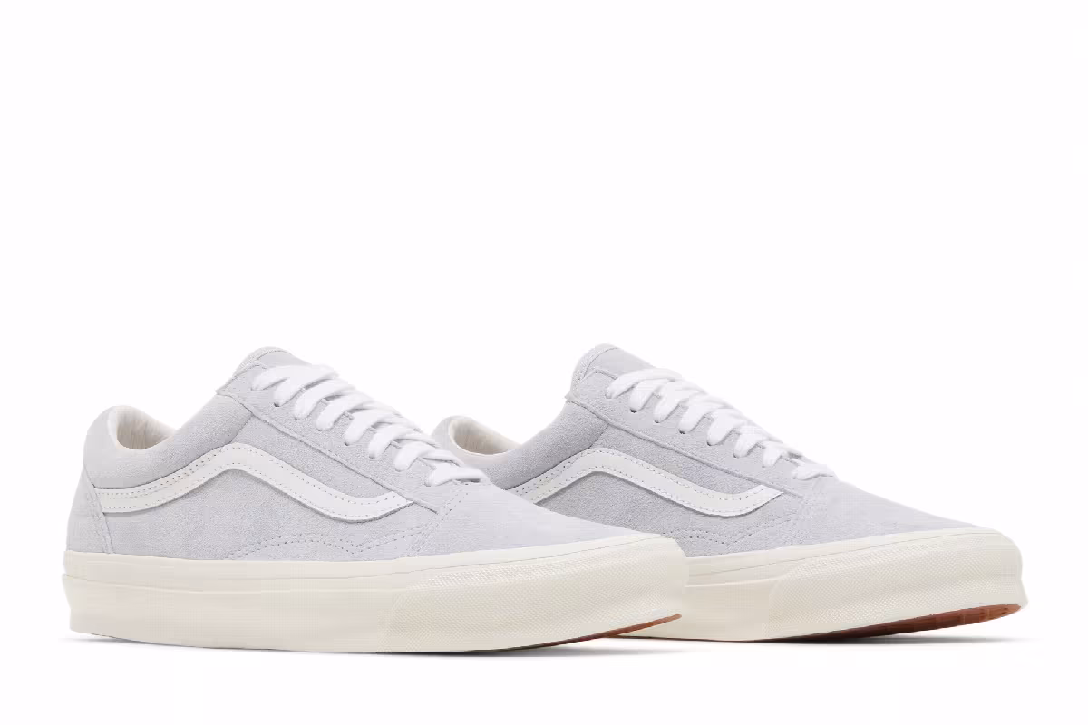 Vans OG Old Skool LX Pig Suede - Grey Dawn, view 9
