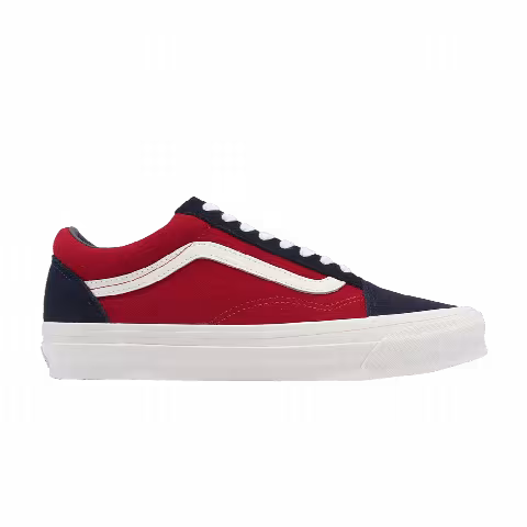 Vans OG Old Skool LX 'Off The Wall - Navy Red'