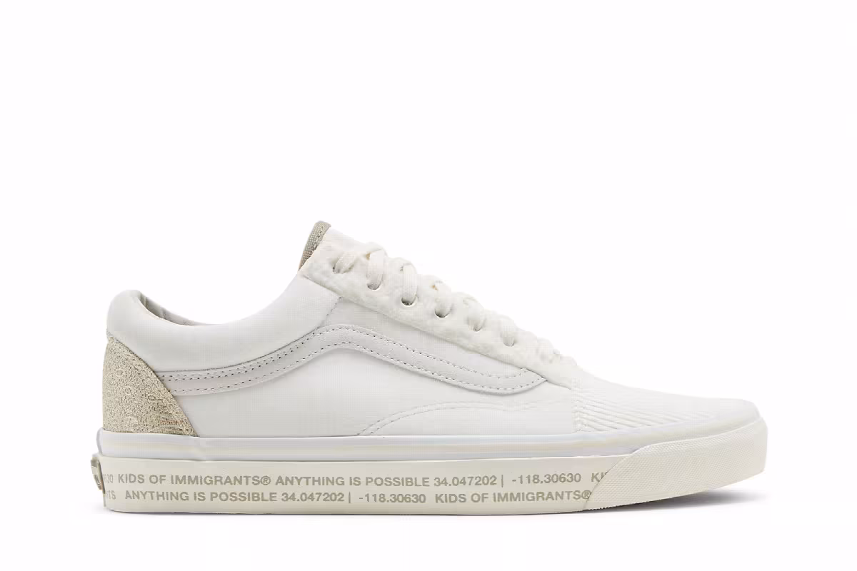 Kids Of Immigrants x Vans Old Skool 36 DX White Bandana, view 2