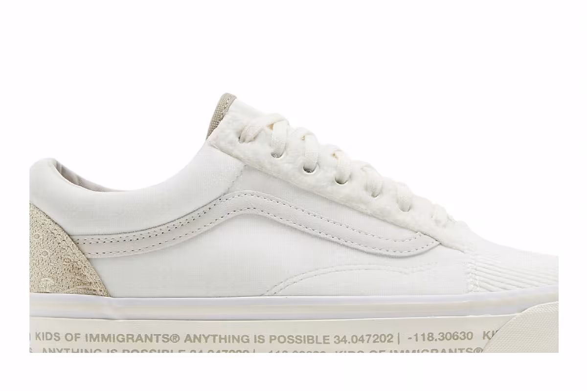 Kids Of Immigrants x Vans Old Skool 36 DX White Bandana, view 3
