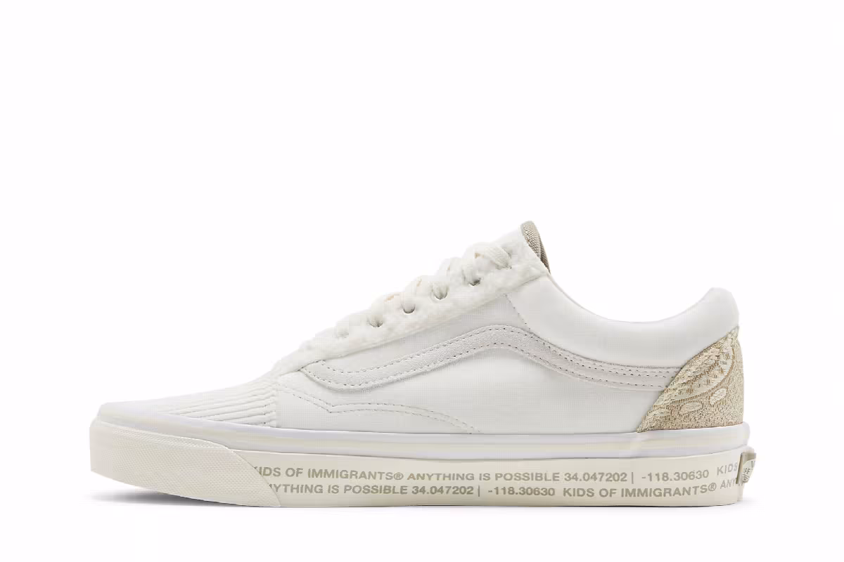 Kids Of Immigrants x Vans Old Skool 36 DX White Bandana, view 4