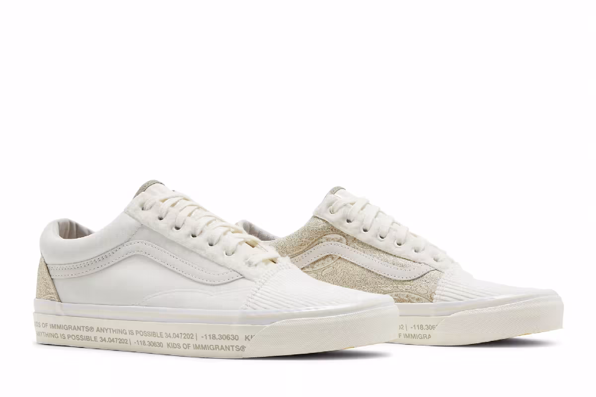 Kids Of Immigrants x Vans Old Skool 36 DX White Bandana, view 9