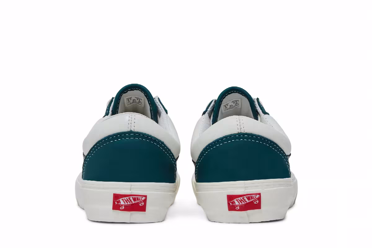 Vans Vault Old Skool LX Marshmallow Evergreen, view 7