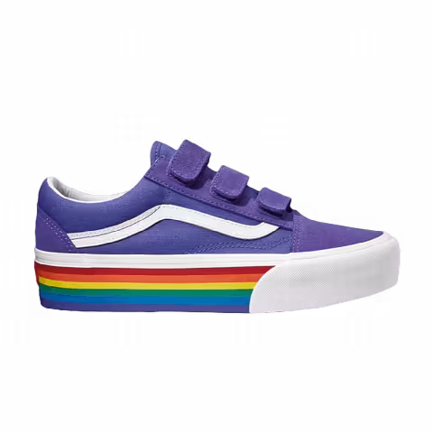 Vans Old Skool V Platform 'Rainbow'