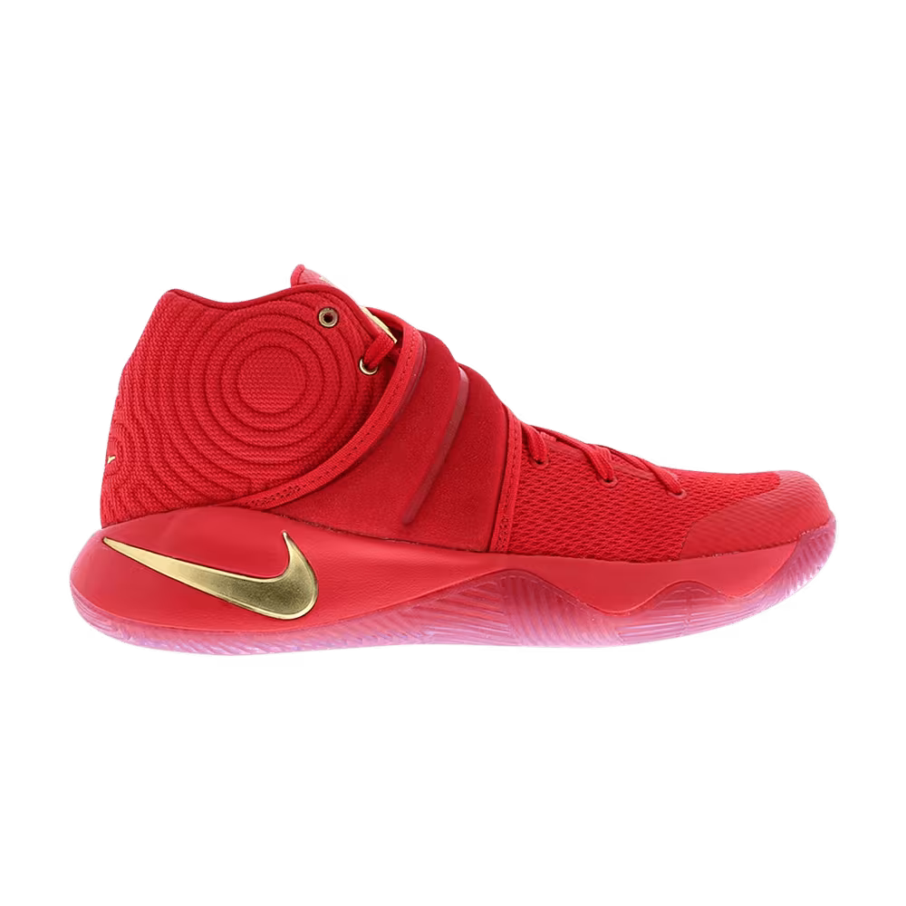 Nike Kyrie 2 Gold Swoosh